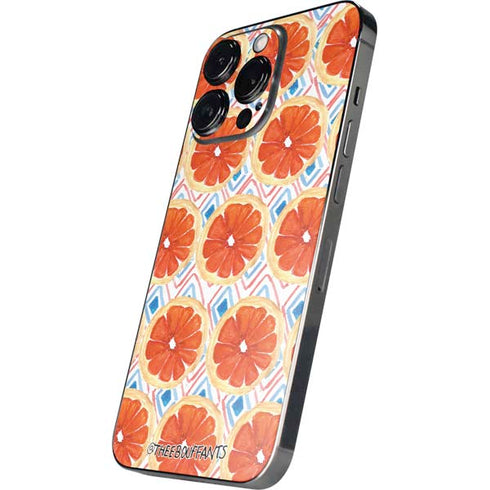 Bouffants and Broken Hearts Citrus Geo iPhone 13 Pro Max Skin